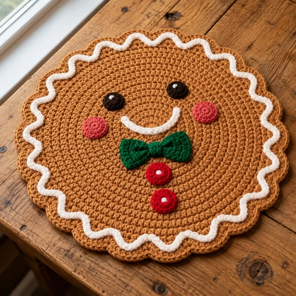 Mantel individual Galleta de Jengibre