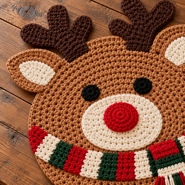 Mantel individual Reno Navideño