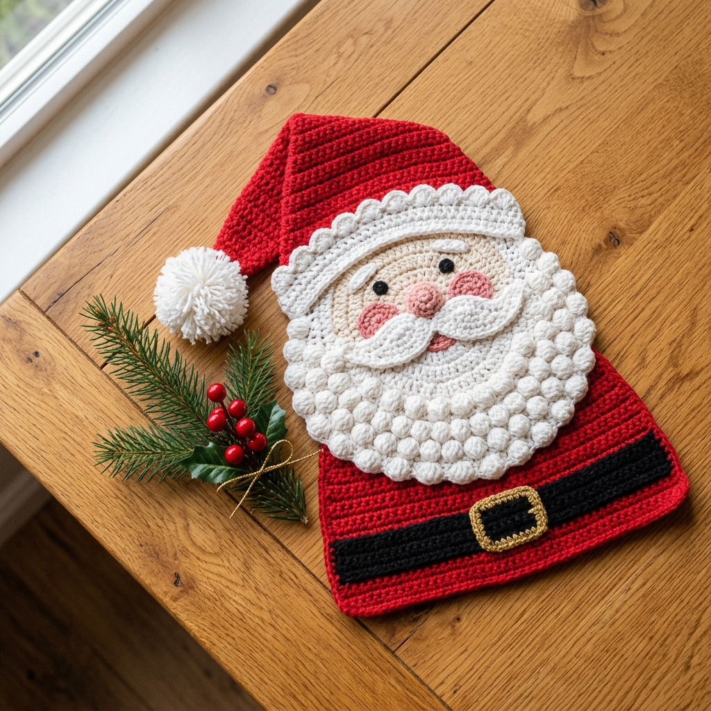 Mantel individual Santa Claus
